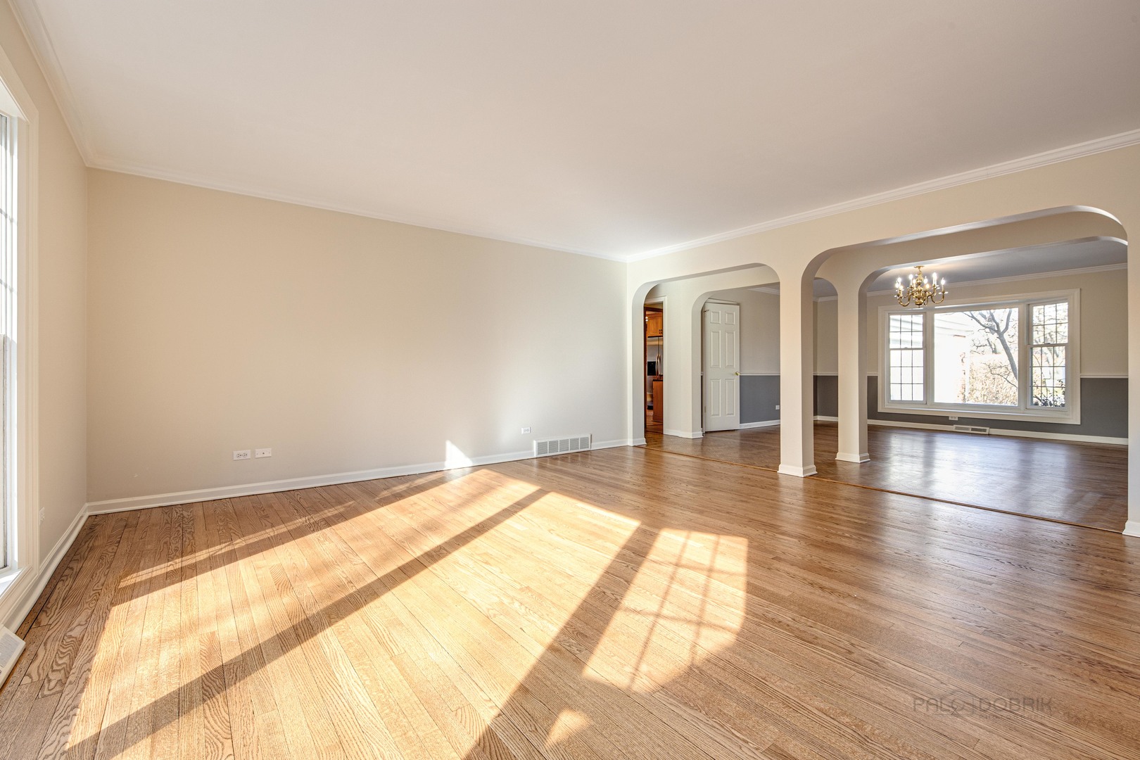 120 Cold Spring Road Barrington, IL 60010 - Photo 5 of 34 a view of empty room with wooden floor and fan