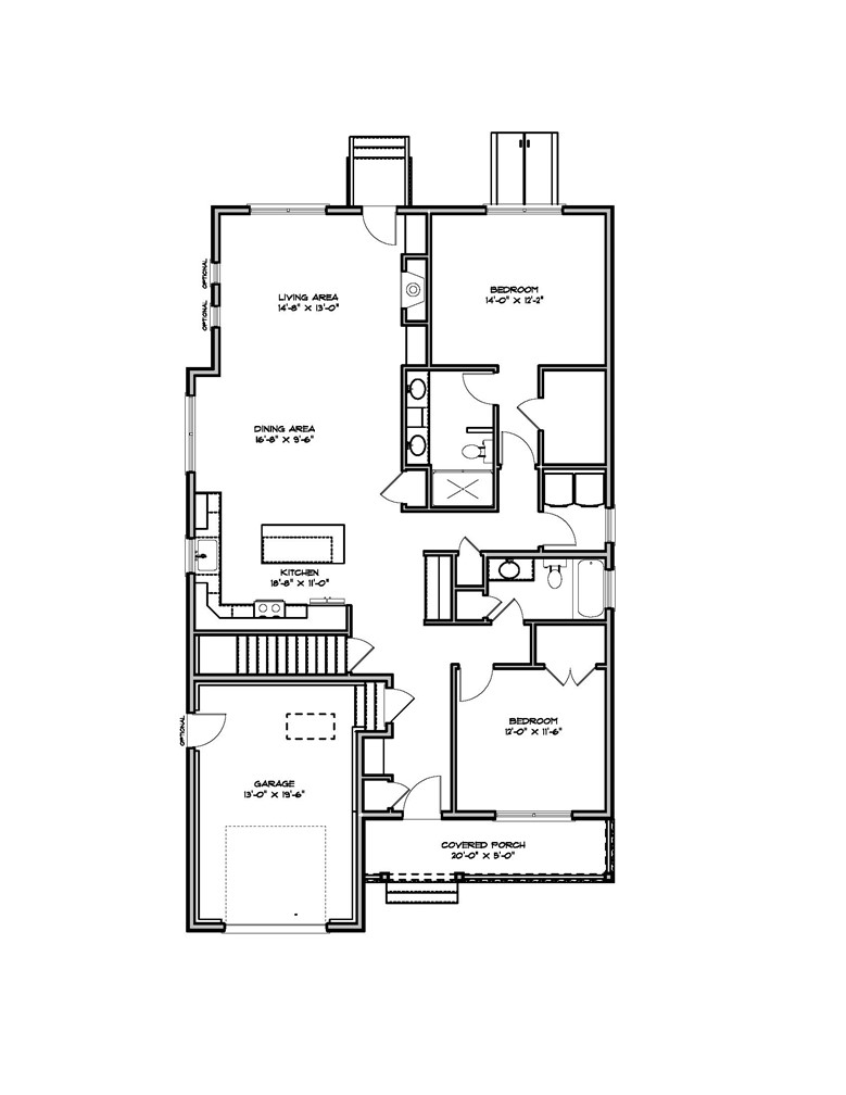 8 Devon Place Coventry, RI 02816 - Photo 2 of 2 Wakefield Floor Plan