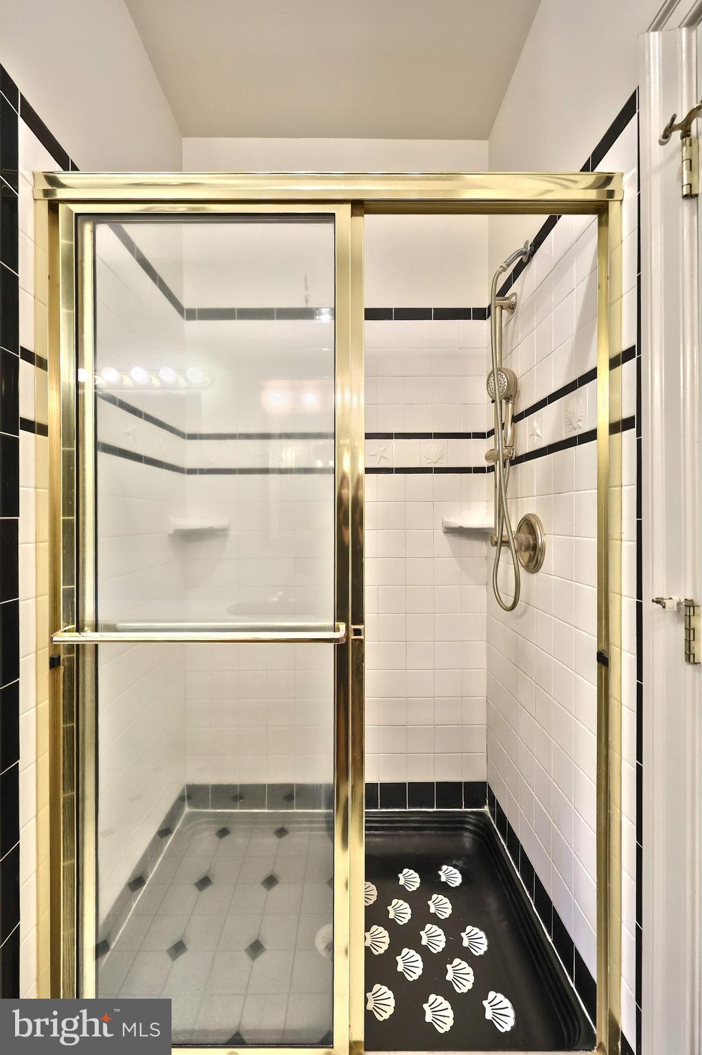 61 West McKinley Road Delta, PA 17314 - Photo 49 of 94 a bathroom with a glass shower door