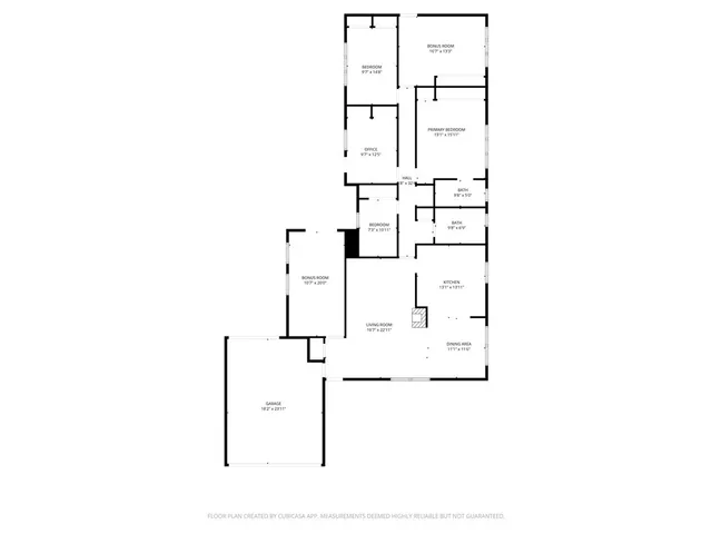 a picture of floor plan