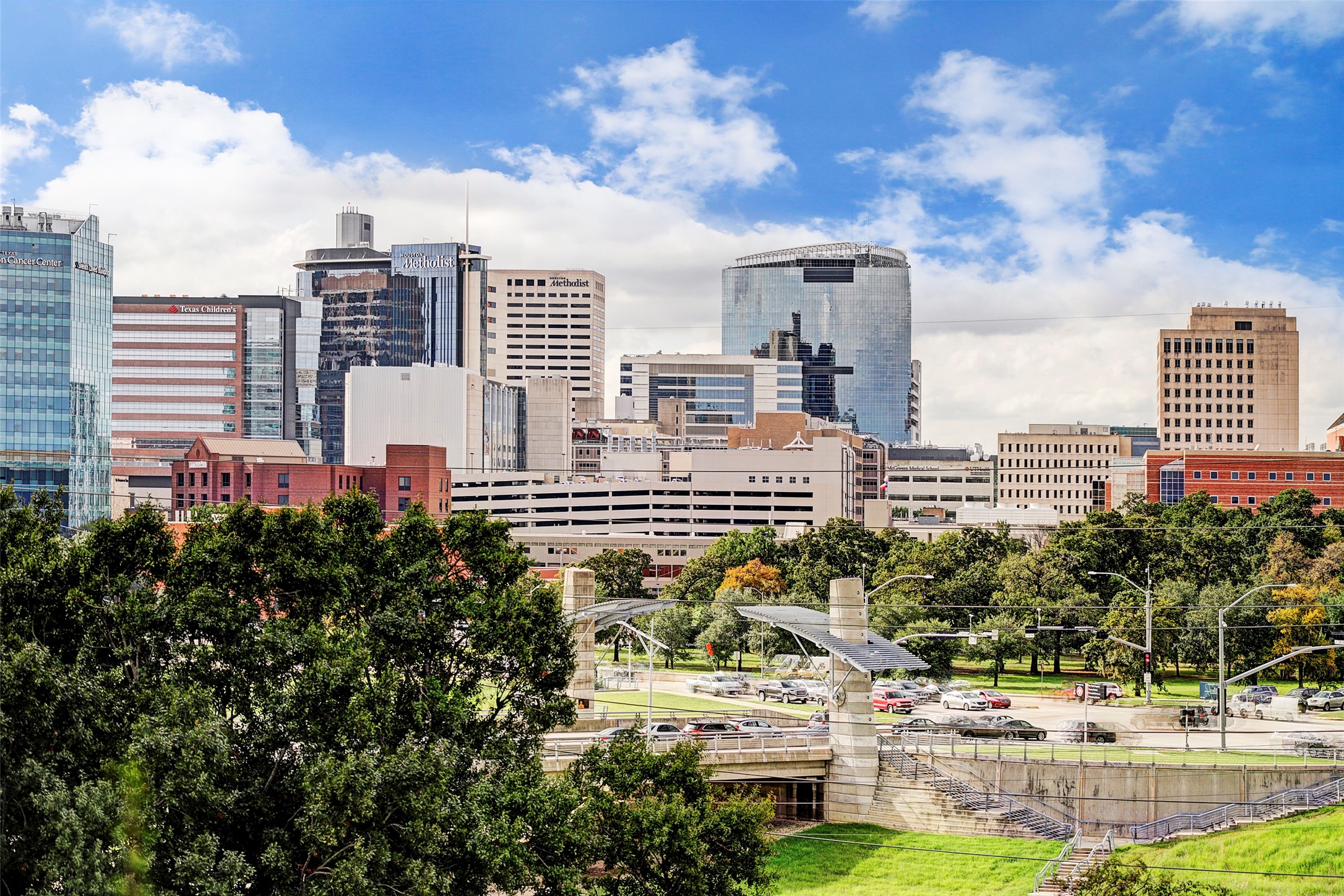 2324 Goldsmith Street, Unit B Houston, TX 77030 - Photo 14 of 19 a view of a city with tall buildings