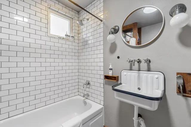 a view of an ocean beach