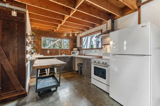 a view of city and ocean