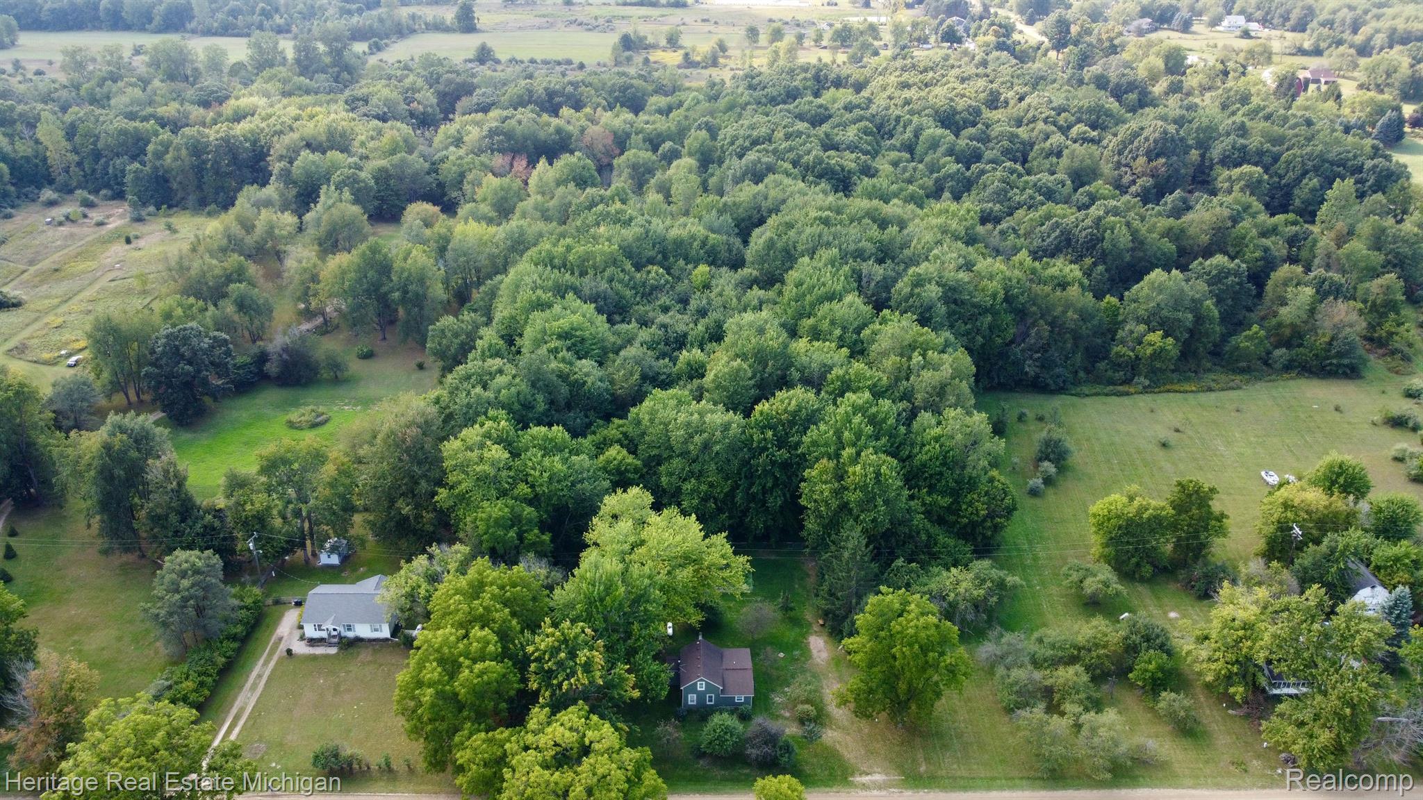 11909 South Nicholson Road Perry, MI 48872 - Photo 38 of 39 Ariel view of home