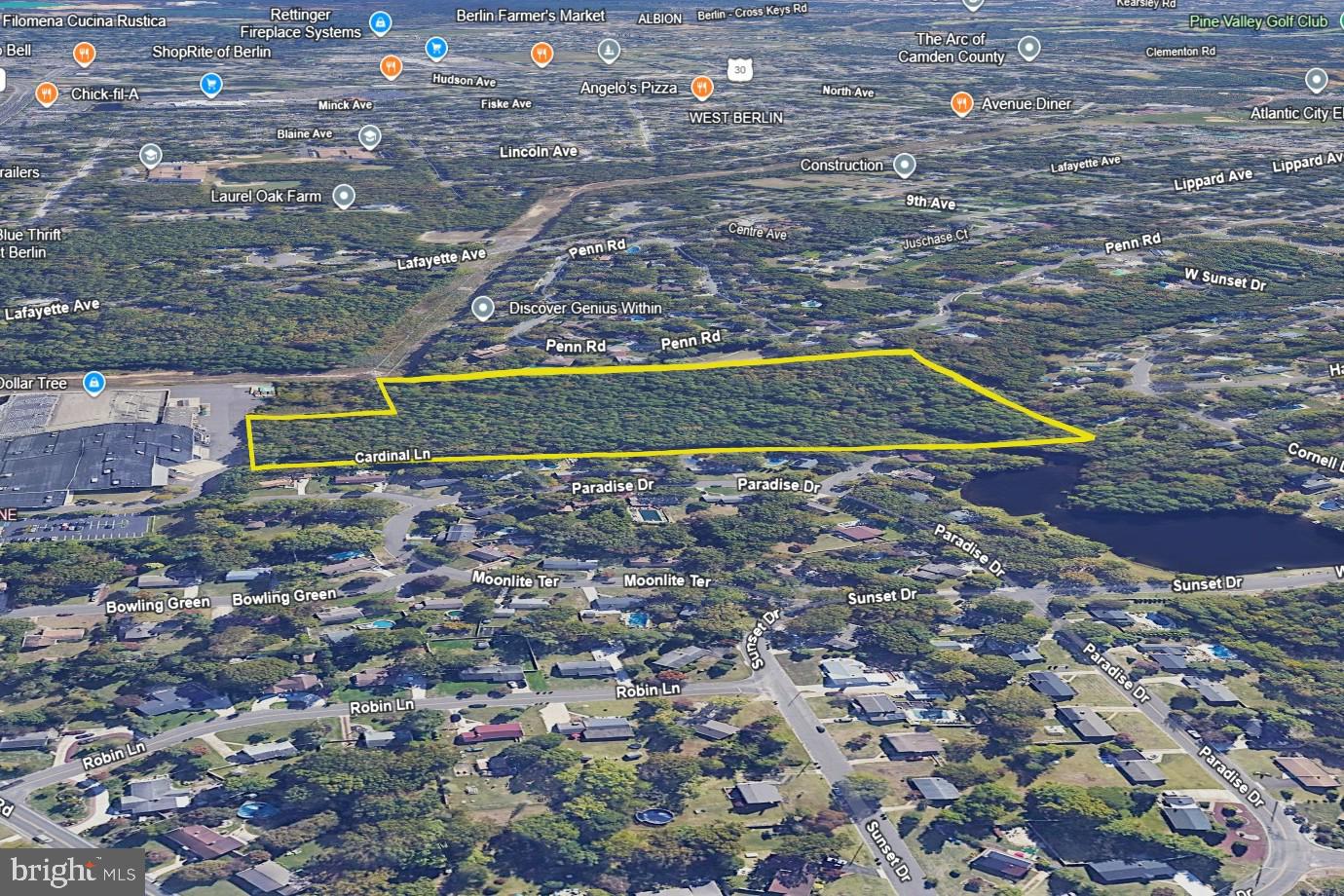 0 Cardinal Lane Voorhees, NJ 08043 - Photo 7 of 35 a view of a tennis court