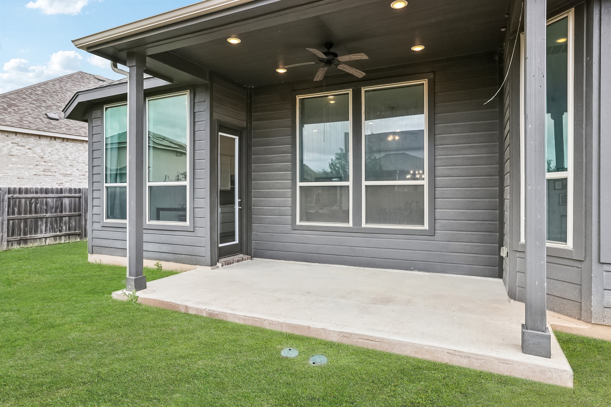930 Nautical Loop Kyle, TX 78640 - Photo 18 of 25 Covered patio is perfect for grilling out or dinners under the stars