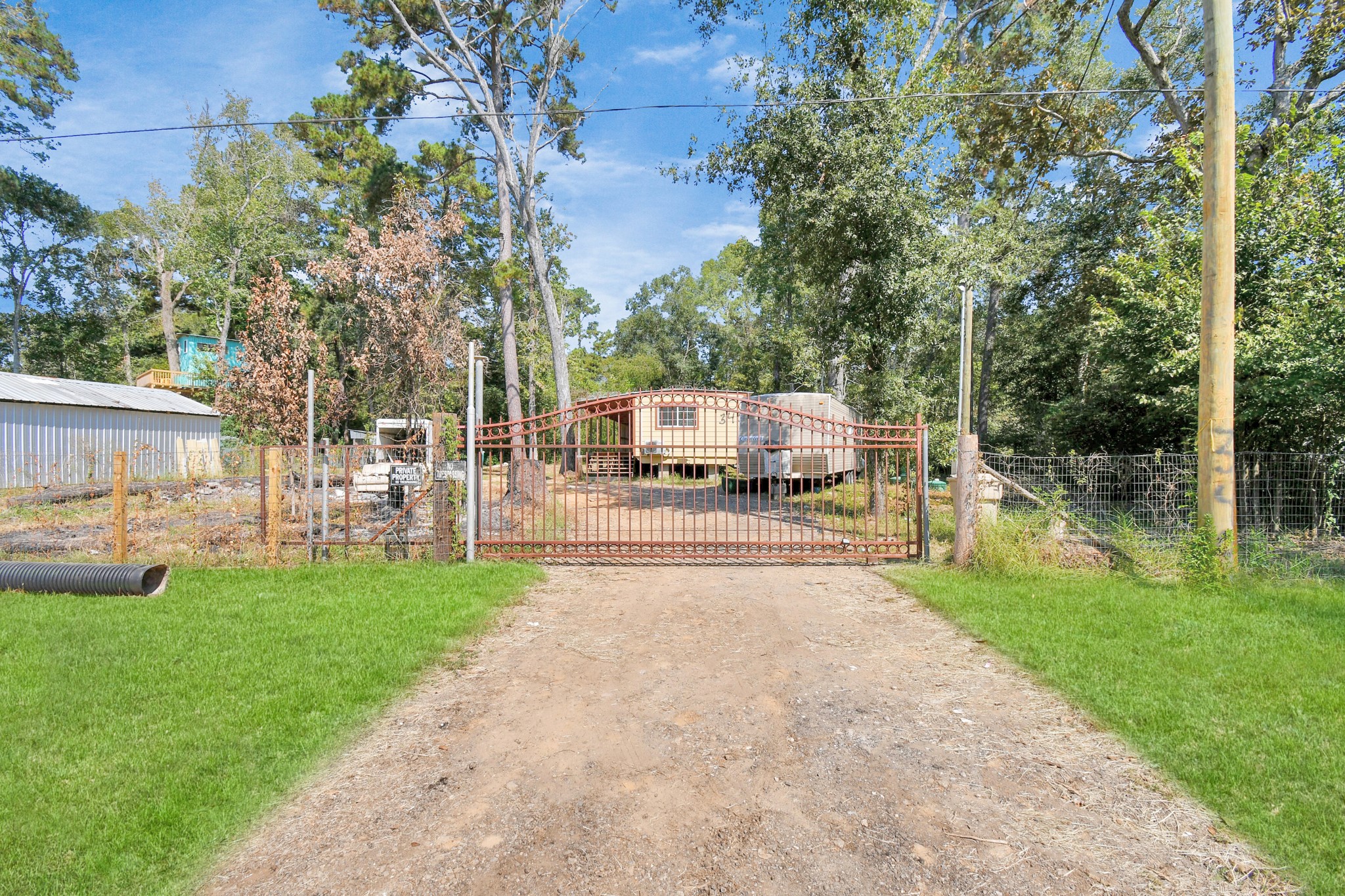 340 Hensley Road Shepherd, TX 77371 - Photo 12 of 23 Rv and box truck will be remove.