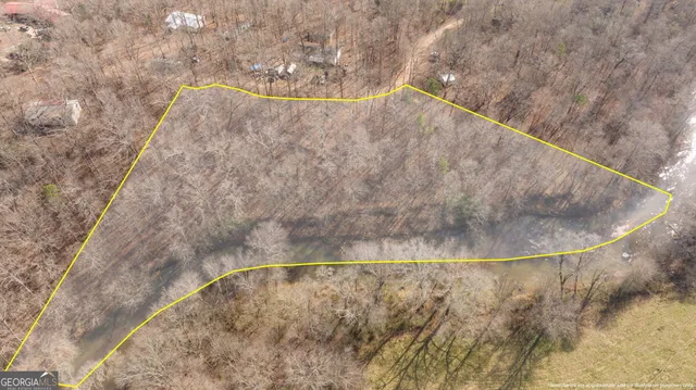 a view of a lake with a mountain