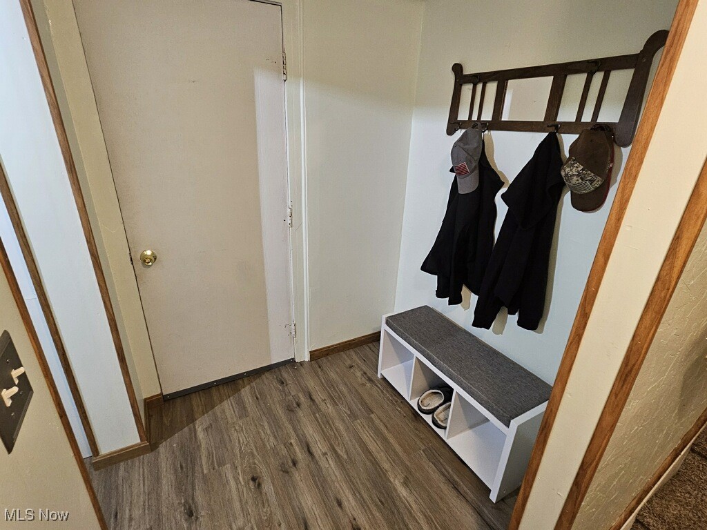 6656 Carsten Road Medina, OH 44256 - Photo 31 of 39 Mudroom featuring dark wood-type flooring
