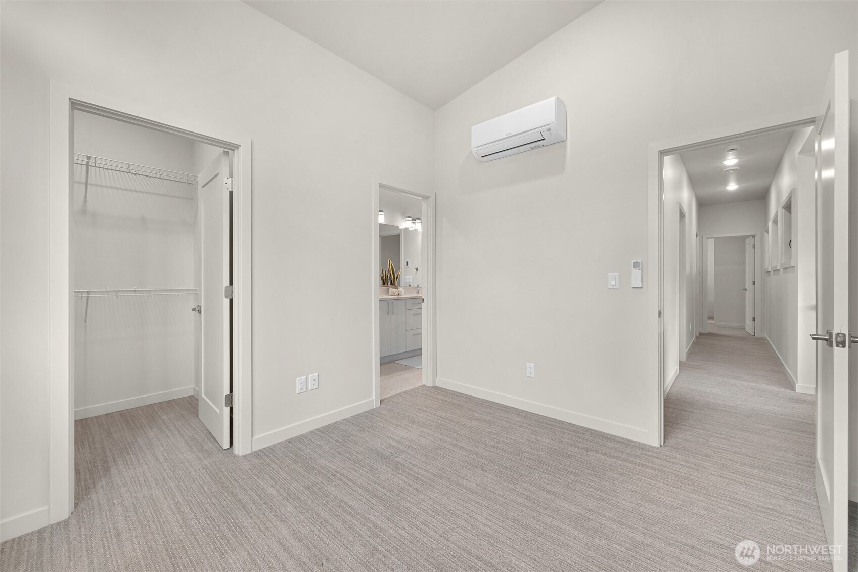 4268 Creston Way Bellingham, WA 98226 - Photo 28 of 40 a view of an empty room and wooden floor