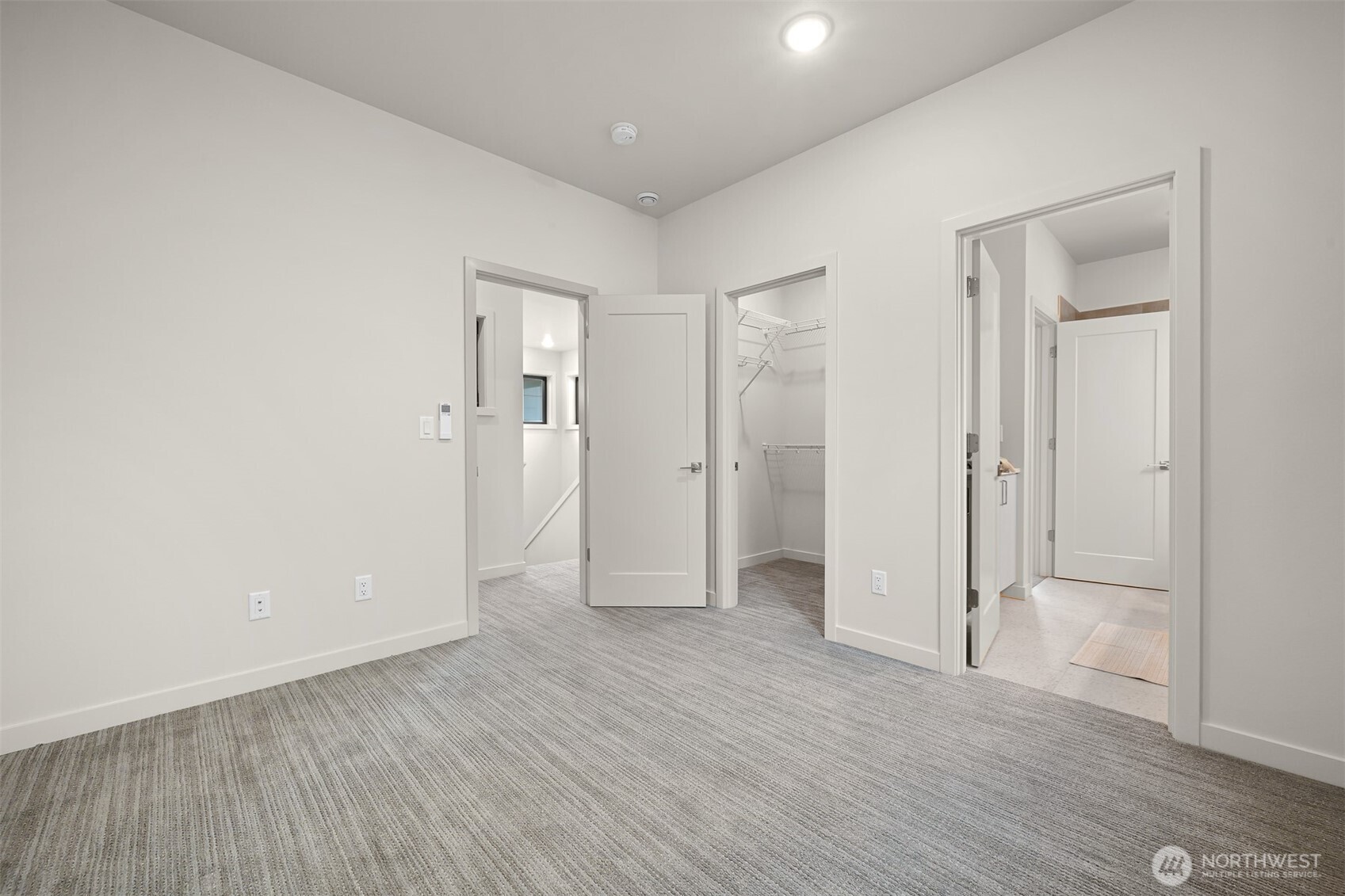 4268 Creston Way Bellingham, WA 98226 - Photo 31 of 40 a view of empty room with wooden floor