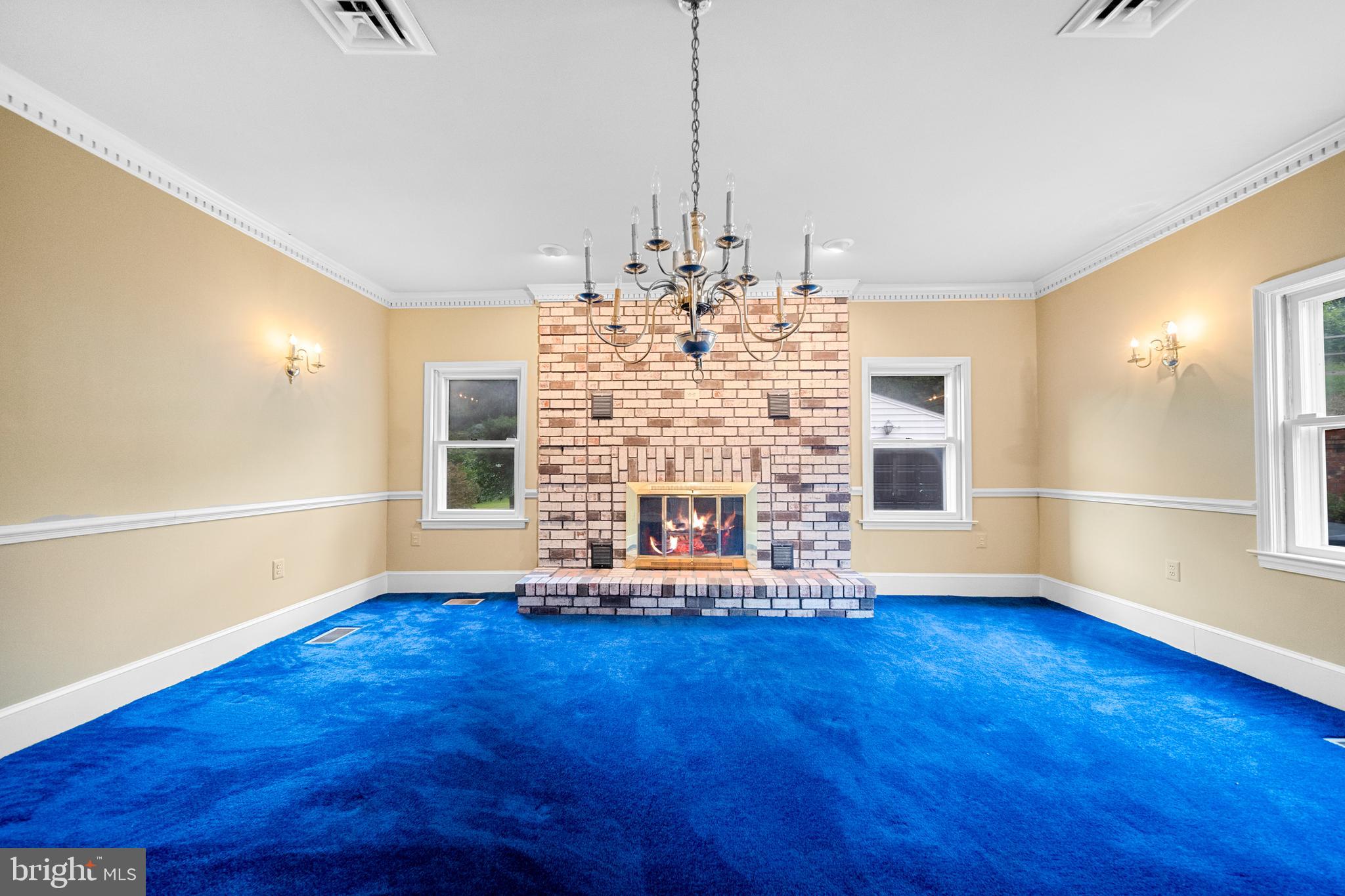 18189 Sands Road Purcellville, VA 20132 - Photo 41 of 145 Dining or living room with working fireplace.