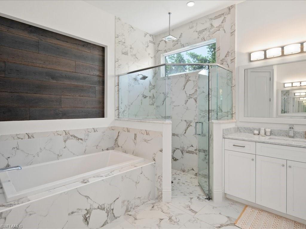 3275 68th Street Southwest Naples, FL 34105 - Photo 17 of 50 Master bathroom: separate tub and shower
