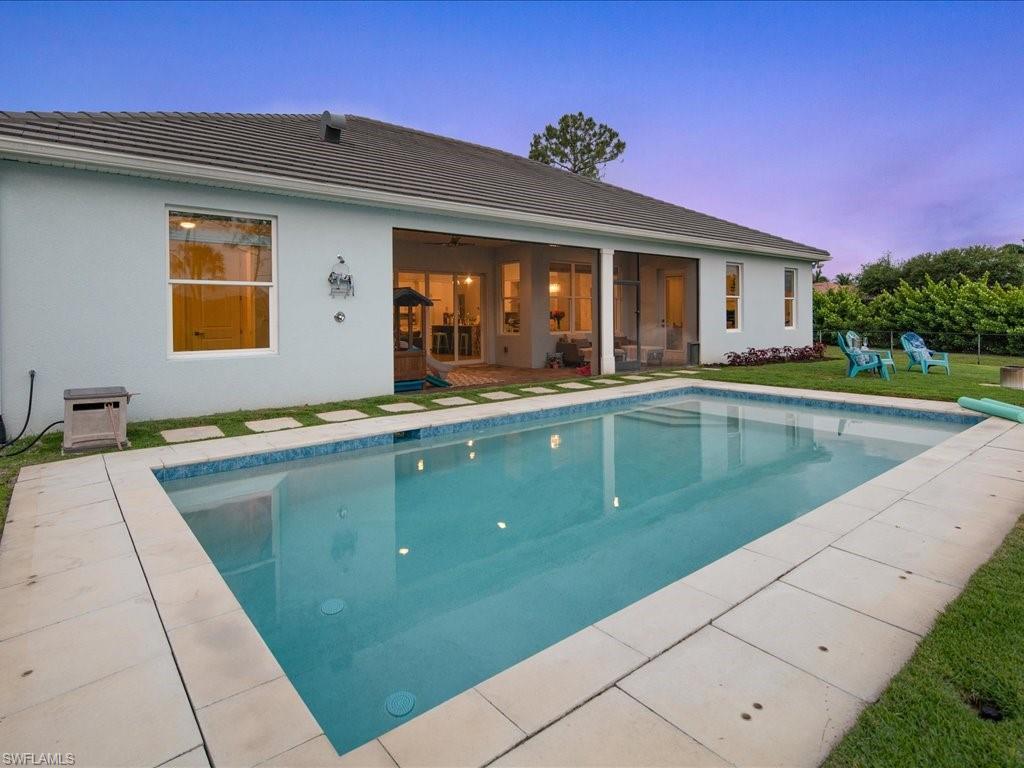 3275 68th Street Southwest Naples, FL 34105 - Photo 44 of 50 outdoor shower and pool area