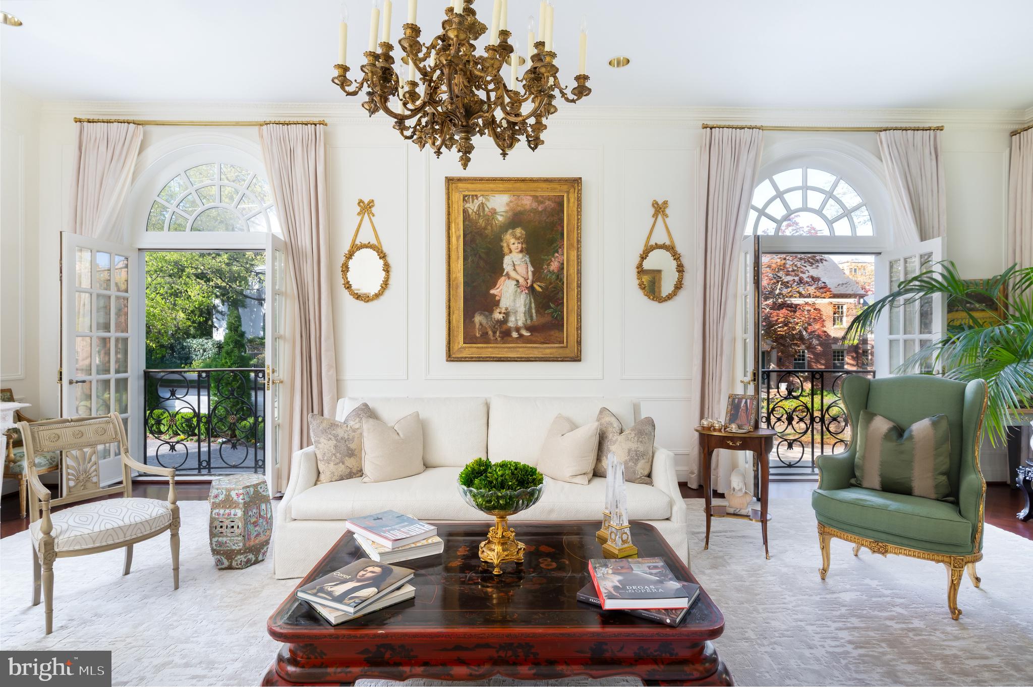 2838 McGill Terrace Northwest Washington, DC 20008 - Photo 13 of 50 a living room with furniture and a large window