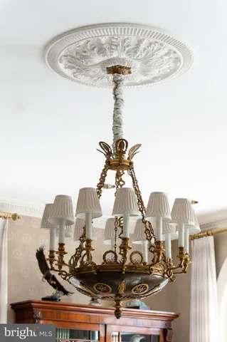 a view of a living room with furniture