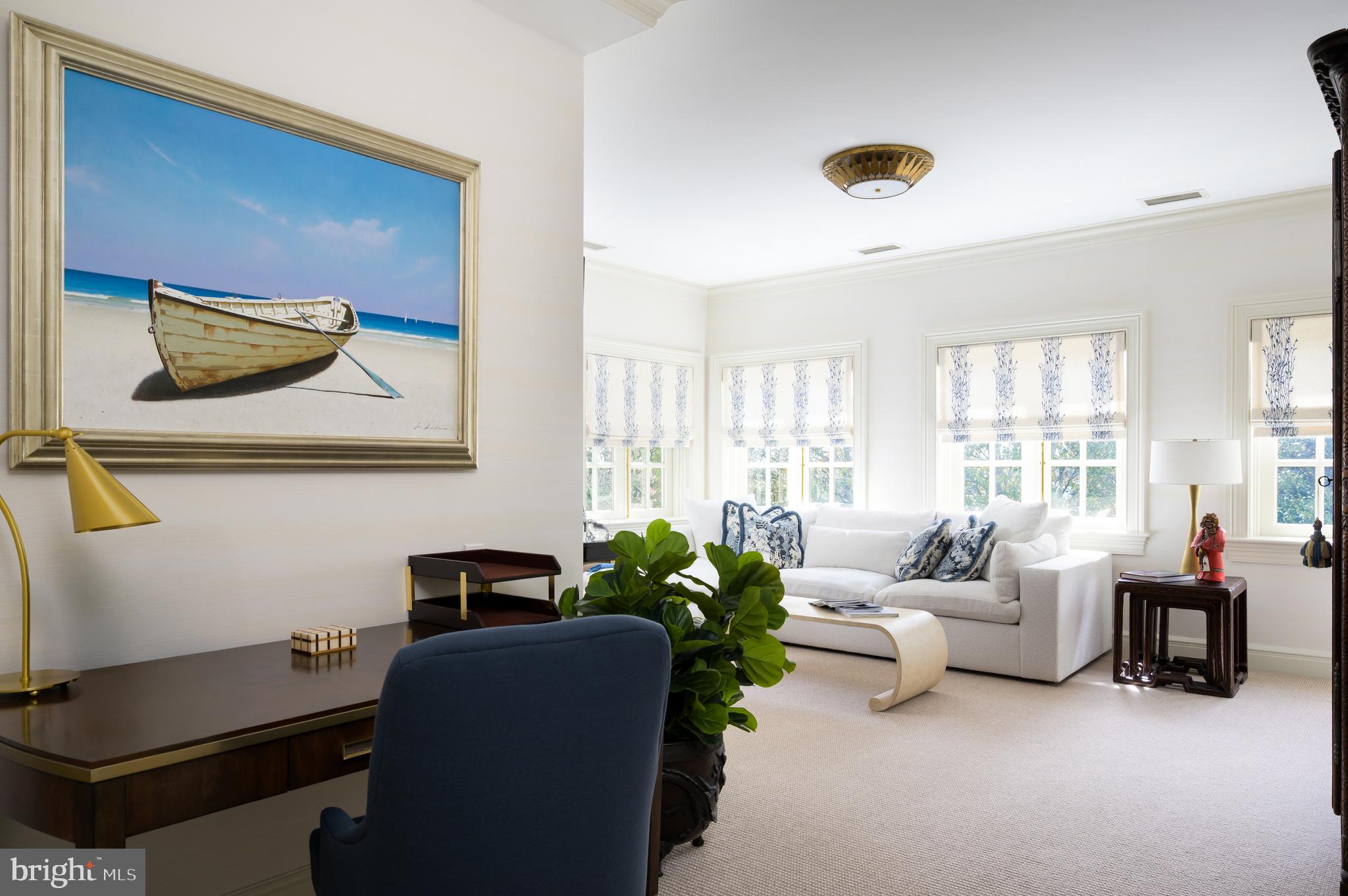 2838 McGill Terrace Northwest Washington, DC 20008 - Photo 41 of 50 a living room with furniture and a window