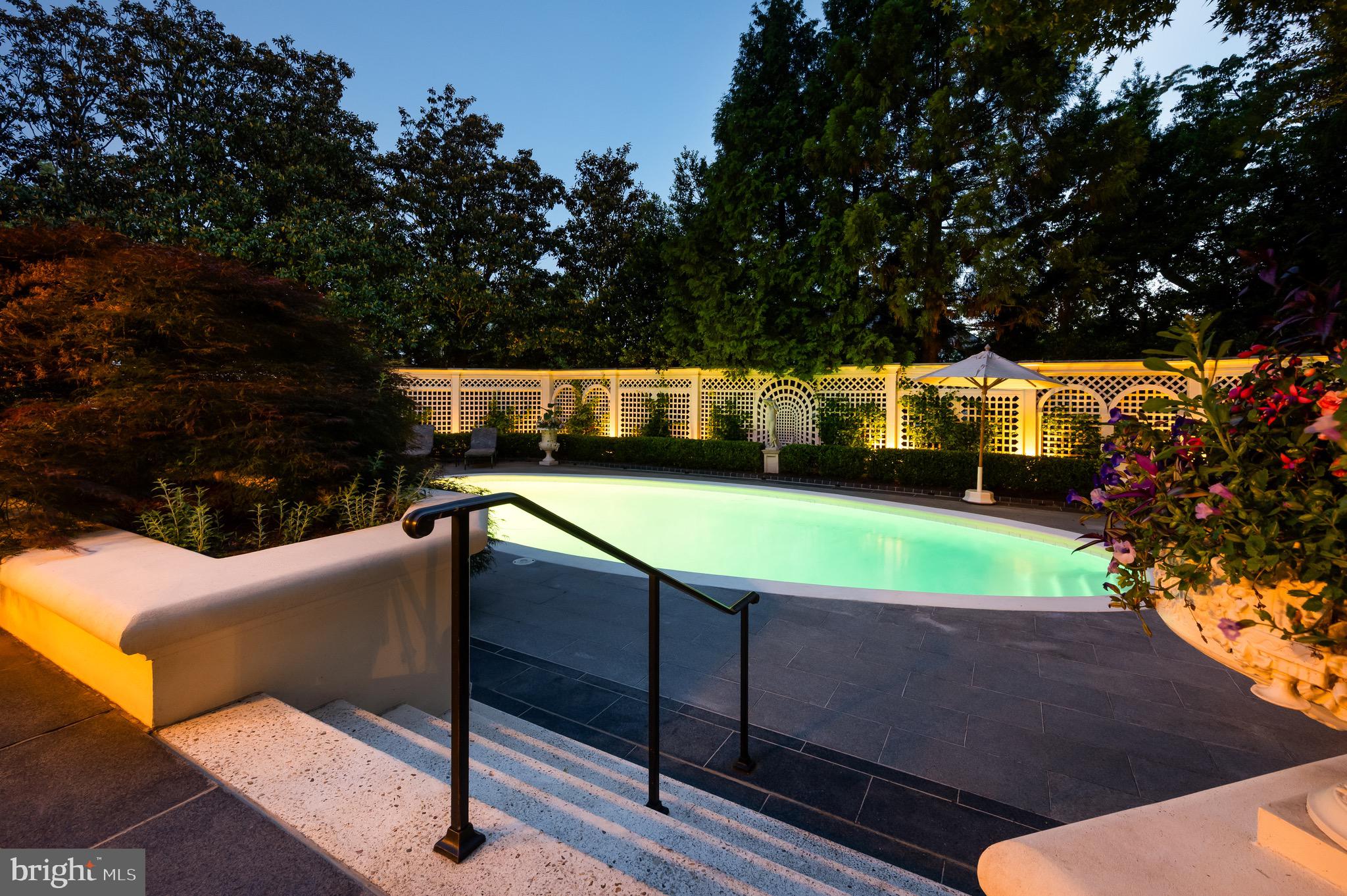 2838 McGill Terrace Northwest Washington, DC 20008 - Photo 48 of 50 a view of swimming pool with seating space