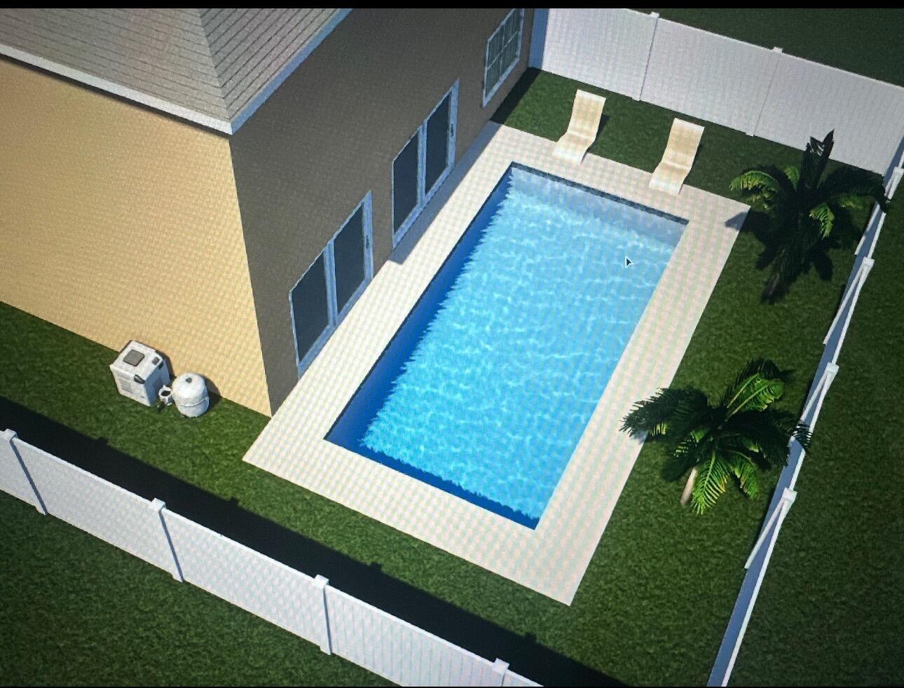 10104 Country Brook Road Boca Raton, FL 33428 - Photo 56 of 56 Pool Sketch