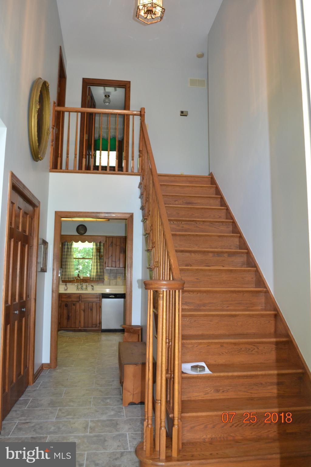 2582 Pleasant Hill Road Hanover, PA 17331 - Photo 6 of 30 2 Story Foyer w/ Oak Staircase and railings