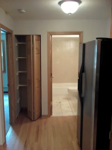 a view of closet area