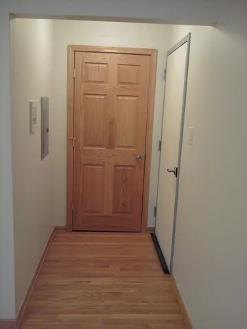 a view of empty room