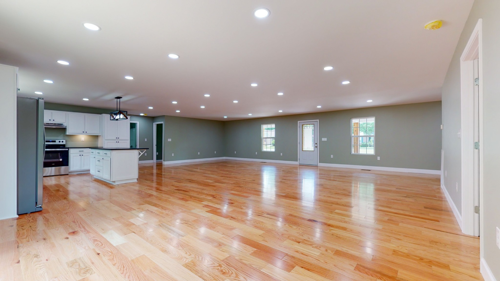 266 Lake Forrest Road Lynchburg, TN 37352 - Photo 13 of 40 a view of an empty room with wooden floor