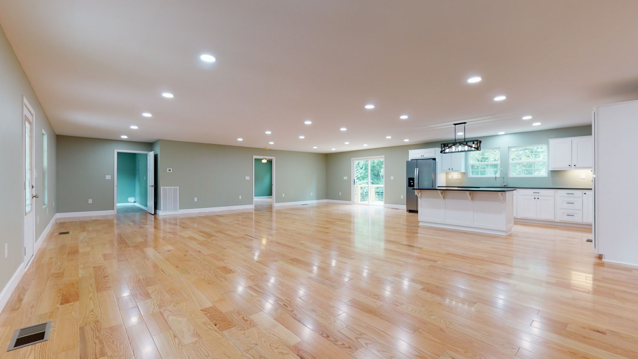 266 Lake Forrest Road Lynchburg, TN 37352 - Photo 14 of 40 a view of an empty room with wooden floor