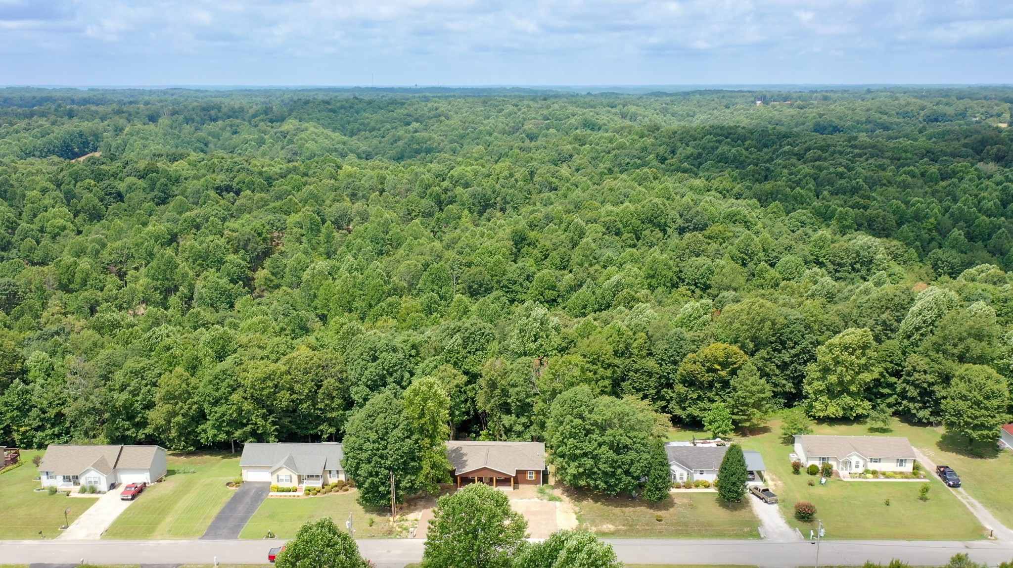 266 Lake Forrest Road Lynchburg, TN 37352 - Photo 4 of 40 an aerial view of a house with a yard