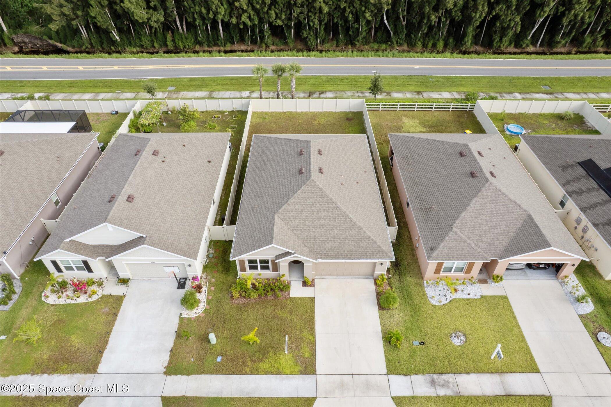 967 Trinity Street Rockledge, FL 32955 - Photo 39 of 40 an aerial view of a swimming pool
