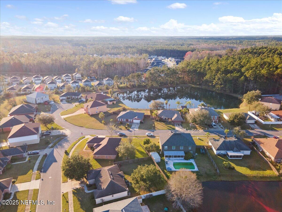 1672 Avenger Lane Jacksonville, FL 32221 - Photo 47 of 48 an aerial view of residential houses with outdoor space