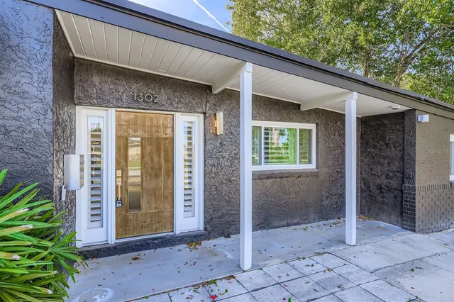 a view of an entryway of house