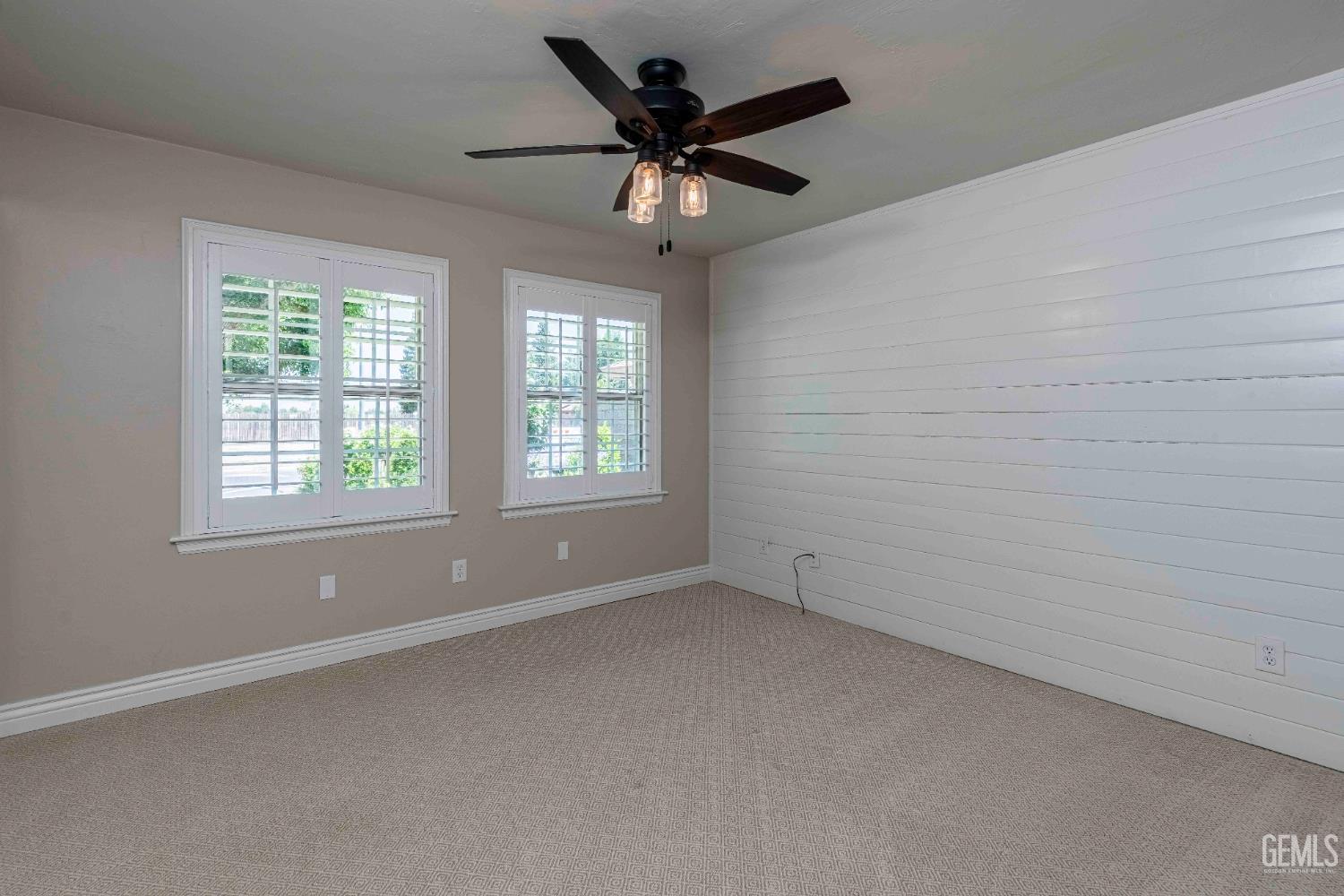 Undisclosed Address Bakersfield, CA 93314 - Photo 43 of 49 a view of room with a ceiling fan and window