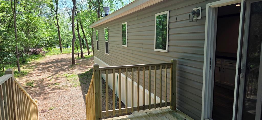 3457 Jerusalem Church Road Jasper, GA 30143 - Photo 11 of 17 a view of backyard from deck
