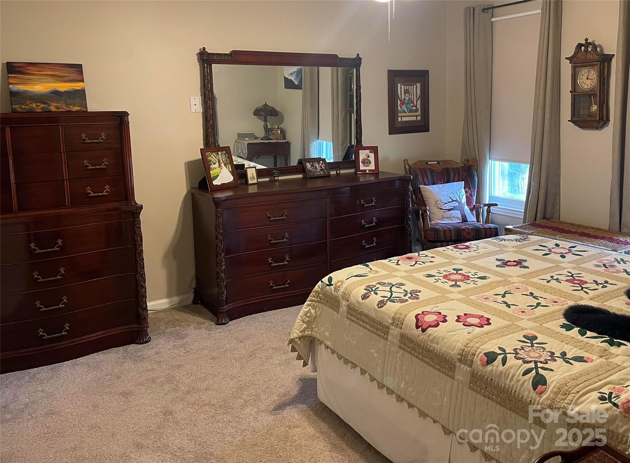417 Oxford Road Lexington, SC 29072 - Photo 21 of 27 a bedroom with a bed and a mirror
