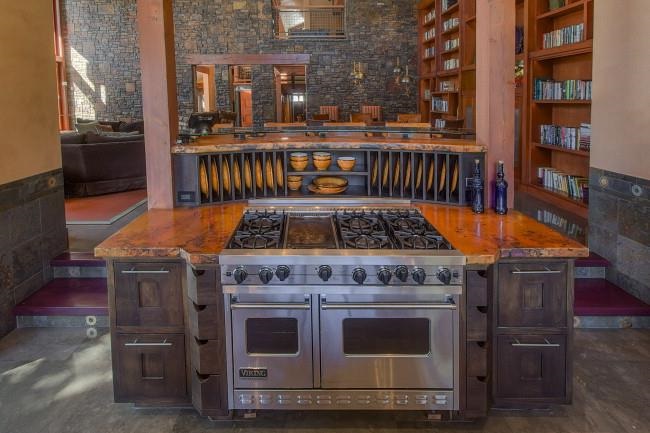 91 Winding Creek Road Olympic Valley, CA 96146 - Photo 5 of 14 a kitchen with stainless steel appliances granite countertop a stove and a cabinets