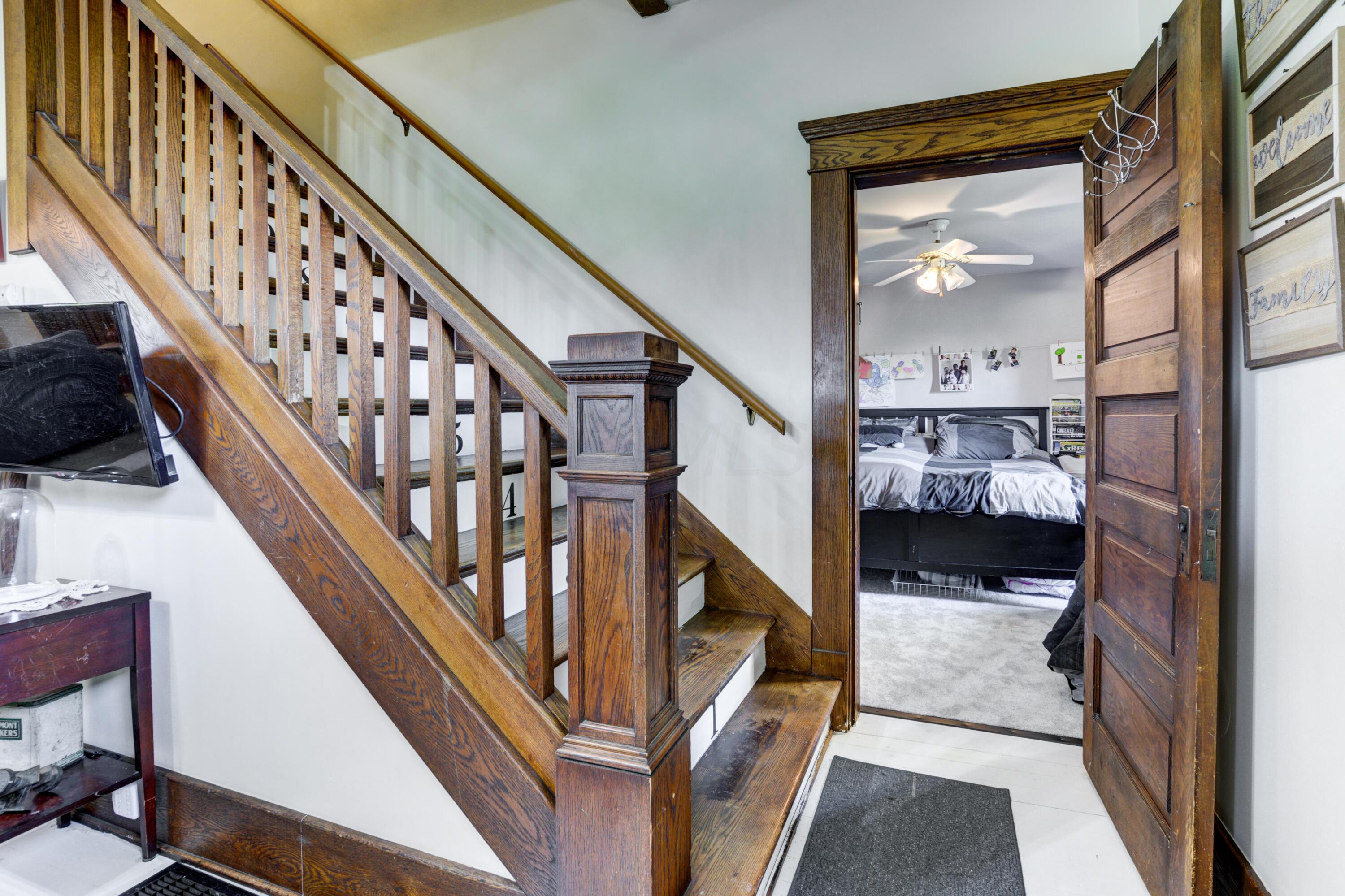 2321 Troy Road Delaware, OH 43015 - Photo 29 of 58 Stairway w/original woodwork