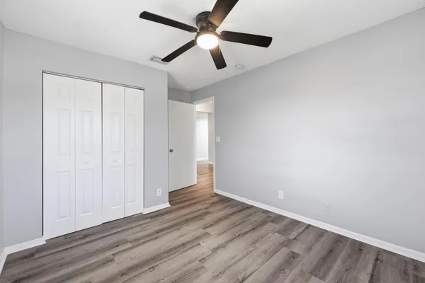 wooden floor in an empty room