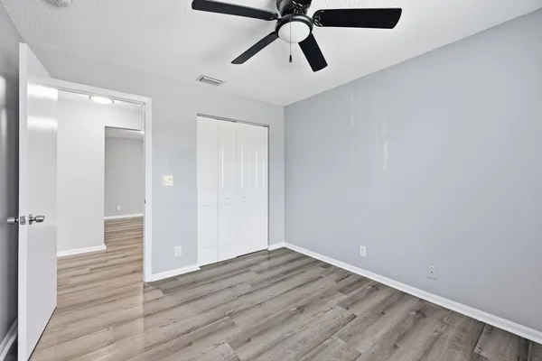 wooden floor in an empty room