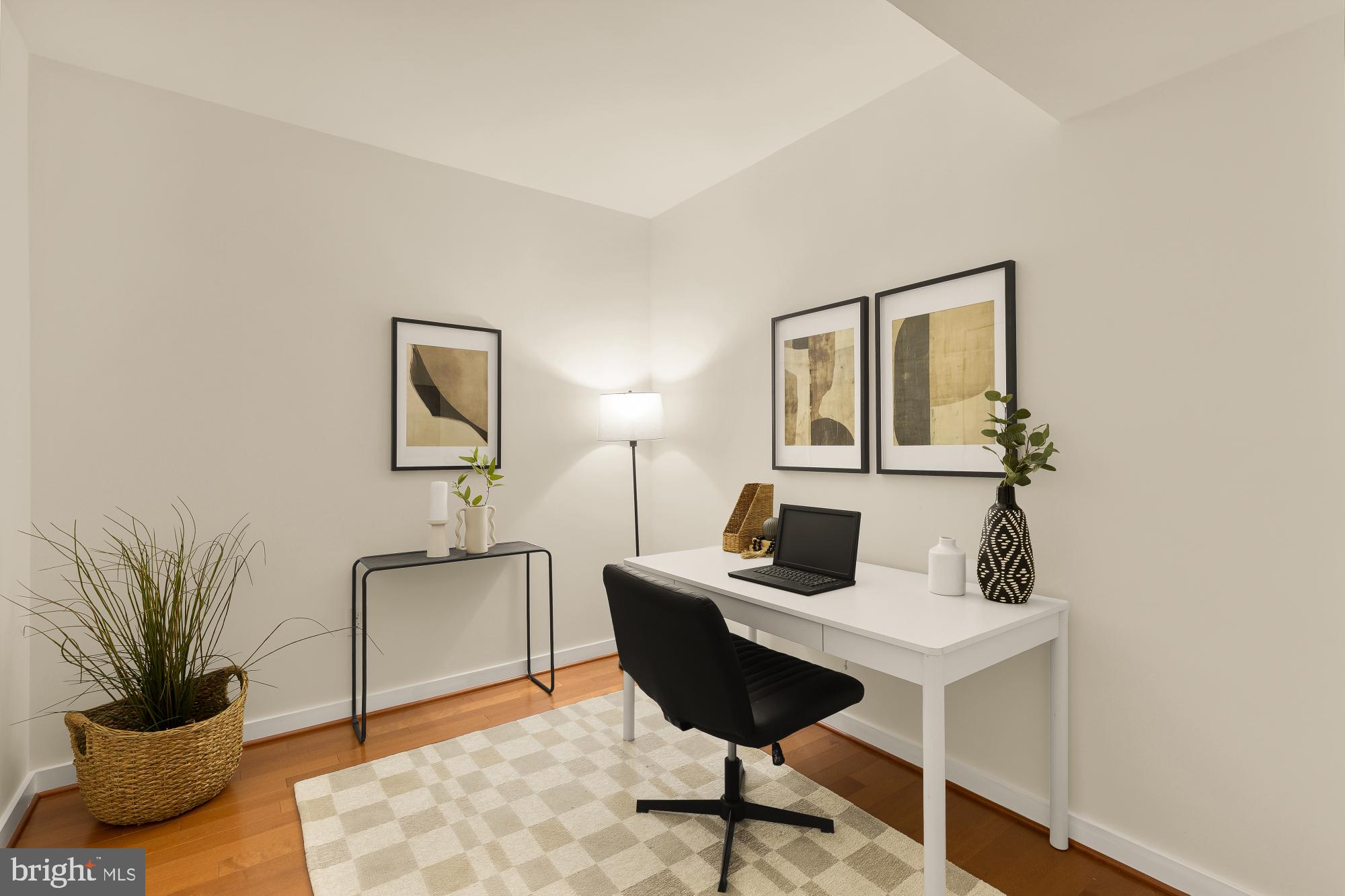 1025 First Street Southeast, Unit 510 Washington, DC 20003 - Photo 13 of 25 The den staged as an office.