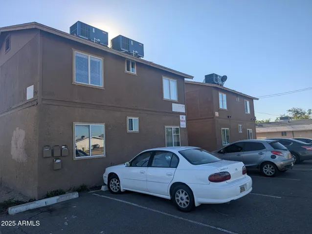 a car parked in front of a house