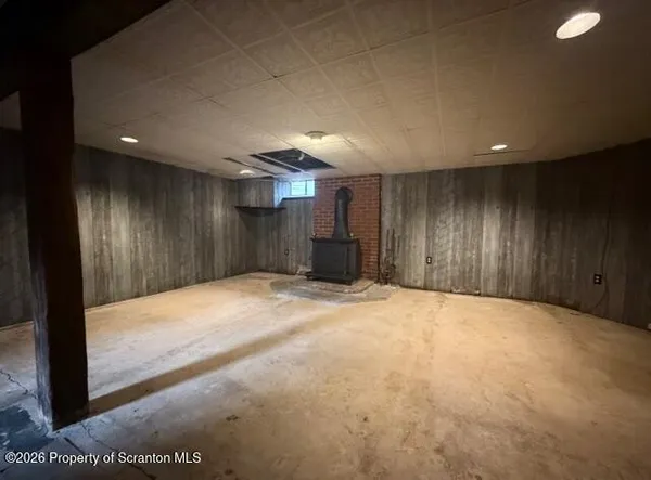 a view of empty room