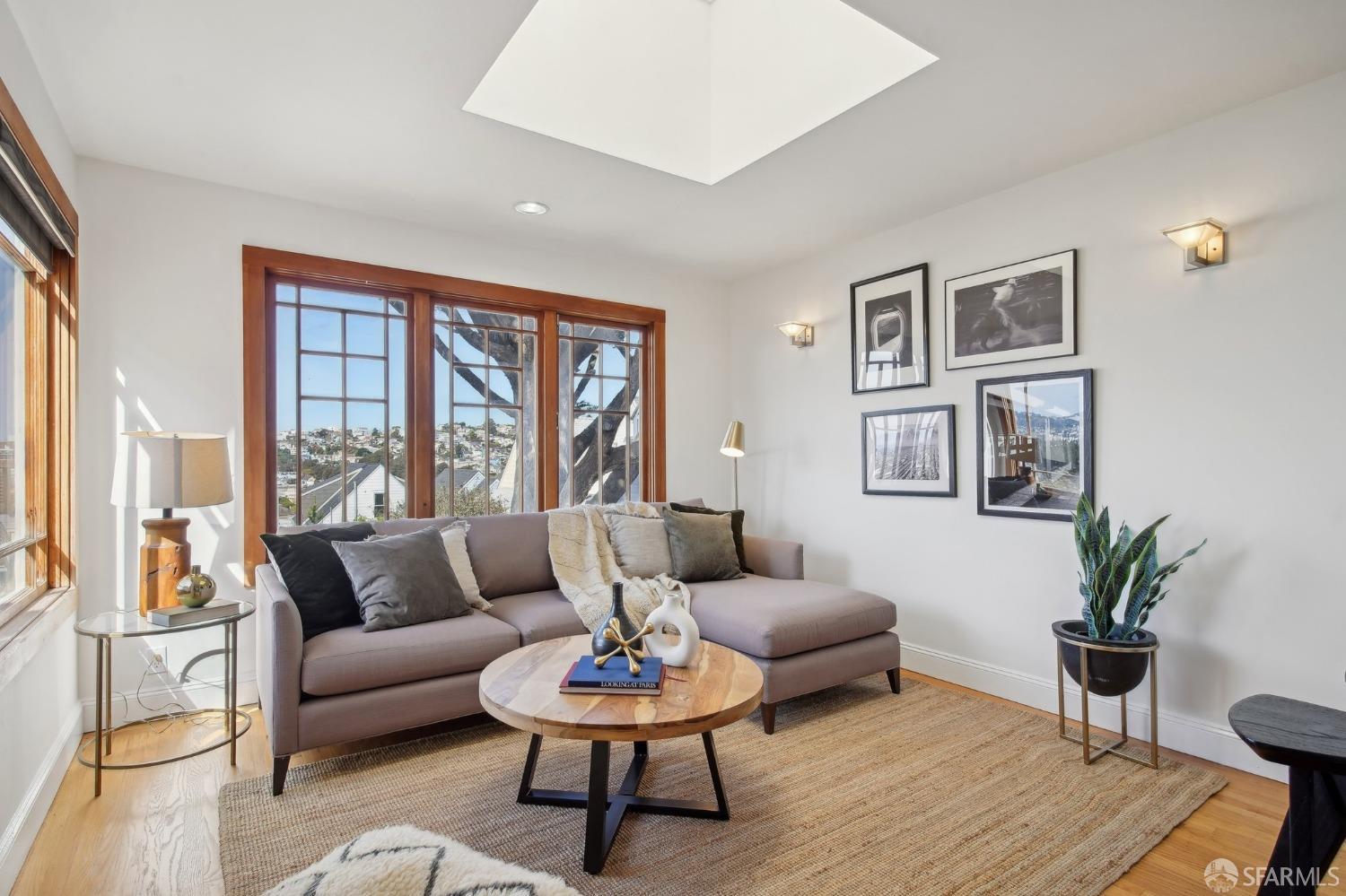 20 Wright Street San Francisco, CA 94110 - Photo 12 of 34 a living room with furniture and a large window