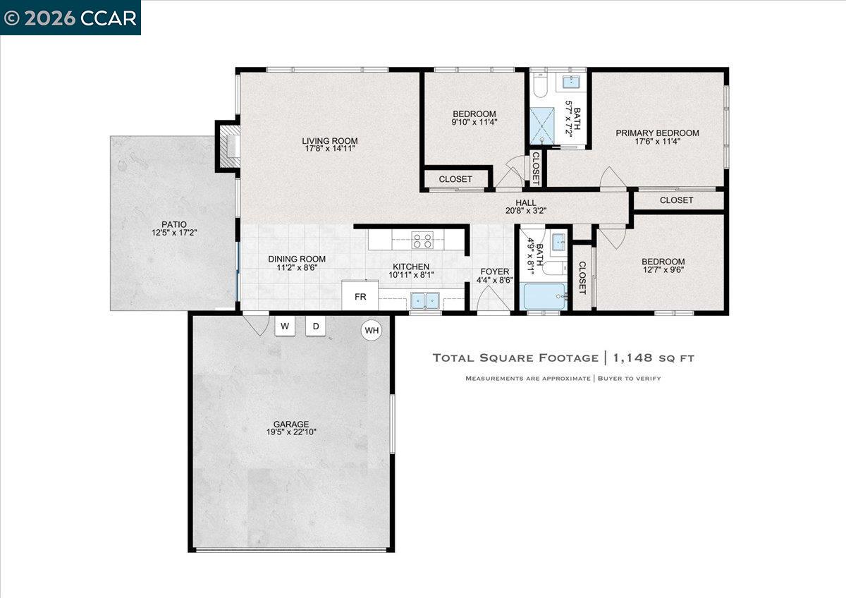 4095 Hamlet Drive Concord, CA 94521 - Photo 22 of 26 a picture of a bathroom with mirror