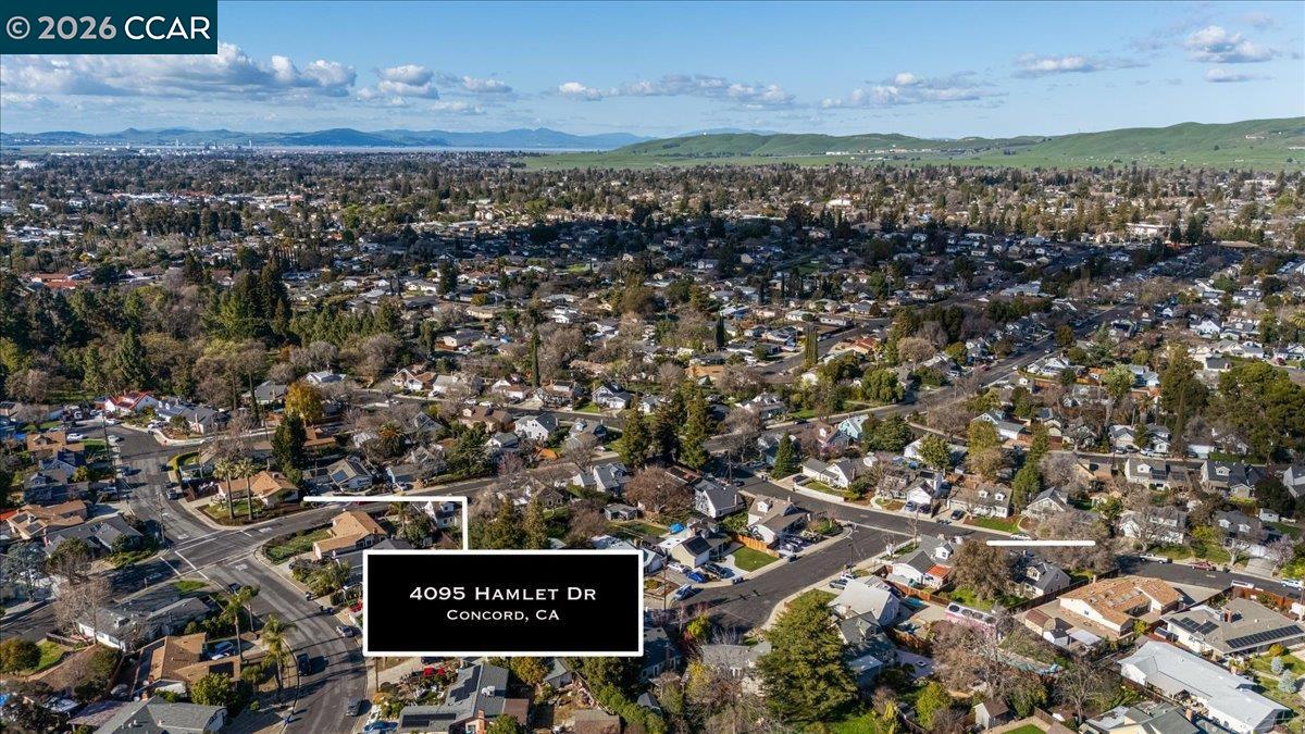 4095 Hamlet Drive Concord, CA 94521 - Photo 26 of 26 an aerial view of a city