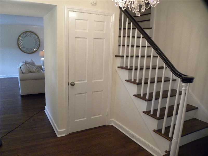 67 Peach Hill Road Darien, CT 06820 - Photo 16 of 25 a view of entryway with wooden floor and stairs