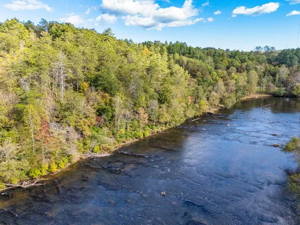 a view of outside space and mountain view