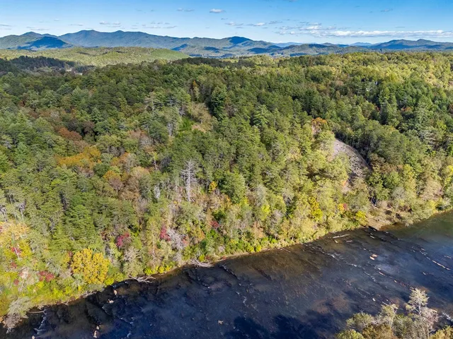 a view of an outdoor space and mountain view