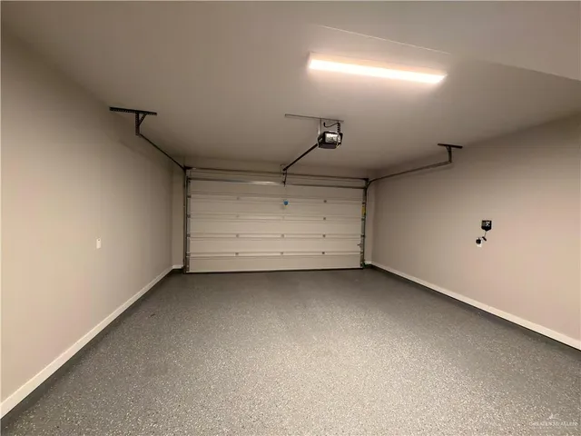 a view of a couch in front of building