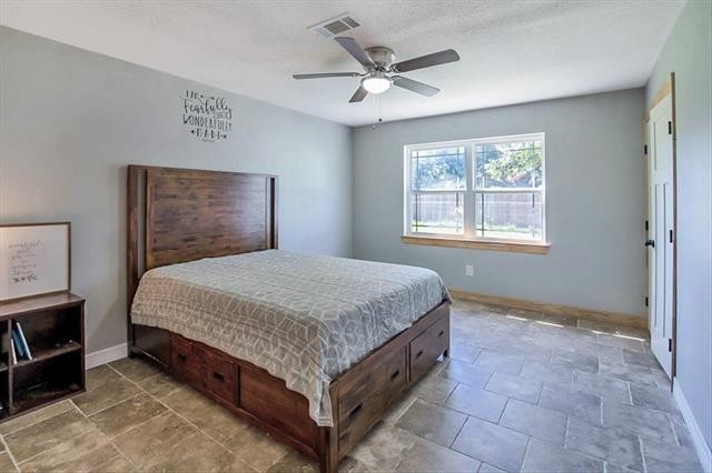 545 Elm Street Sour Lake, TX 77659 - Photo 3 of 15 a bed sitting in a spacious bedroom next to a window